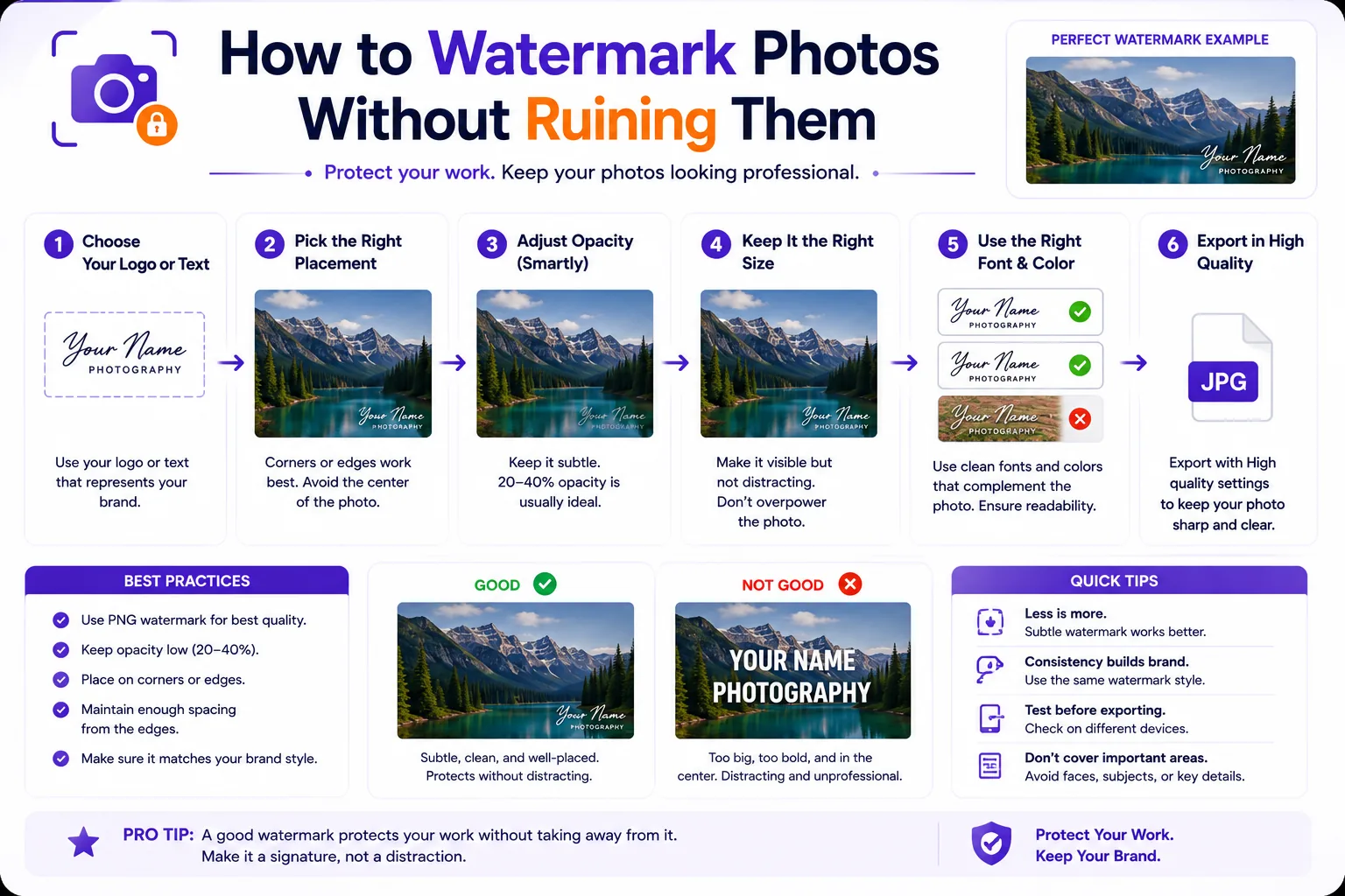 Featured image for How to Watermark Photos Without Ruining Them